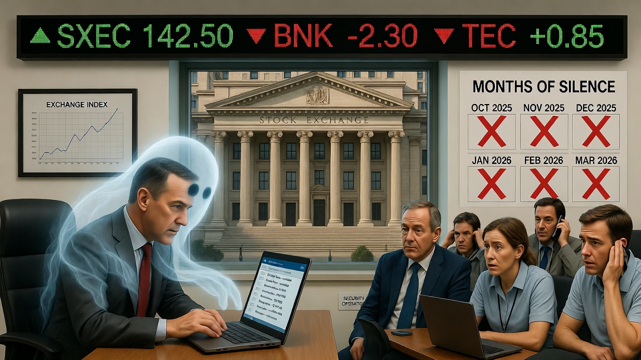 Five months of quiet espionage at a global stock exchange, while the people paid to watch could only watch.